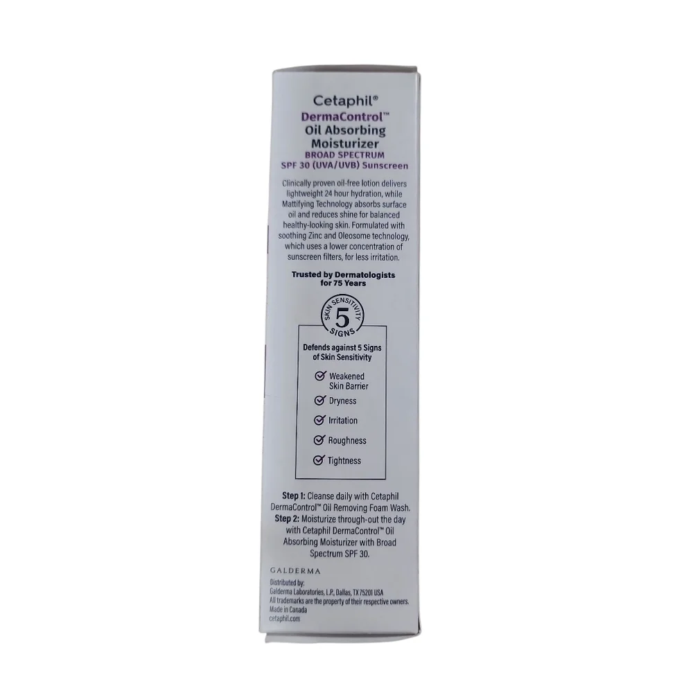 Cetaphil DermaControl Oil Absorbing Moisturizer with SPF 30